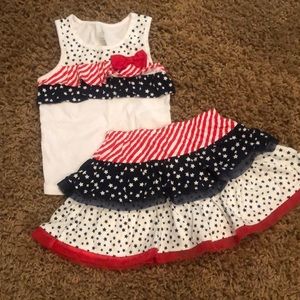 Girls Sz 3T summer set
